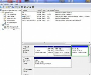 Разбиваем жесткий диск